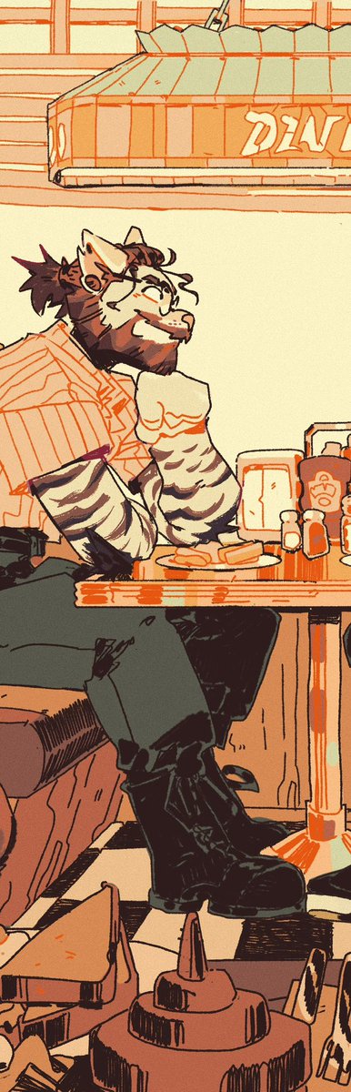 big_squid_man's tweet photo. Diner Date https://t.co/zK2bsr55JX