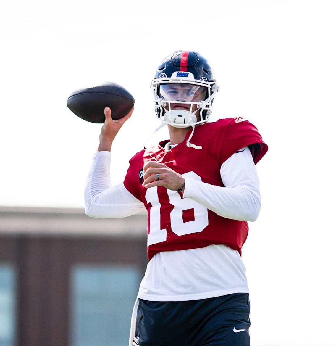 BigBlueFilmRoom's tweet photo. Ian Rapoport says if Jameis Winston looks "ok or less than ok" then:

"You are probably going to see JJ McCarthy play as soon as he is comfortable."

(Via Pat McAfee Show)

He adds that there is an "immediate future" for him with the Giants.

It sounds like the Giants acquired McCarthy to take over as the starter sooner rather than later.