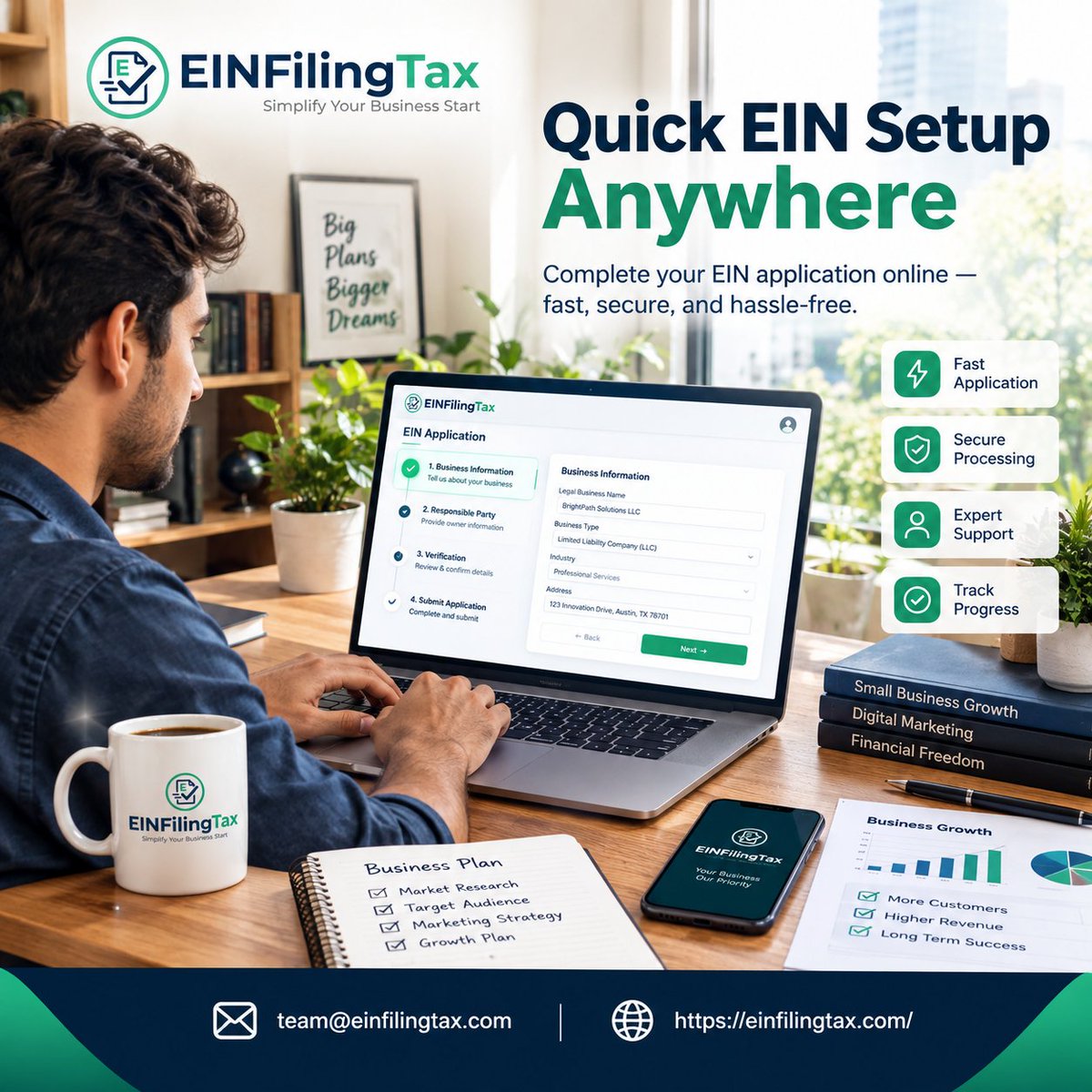 eINfilingtax123's tweet photo. 🤝 Real Support. Real People.
Get the guidance you need for your EIN application with friendly, professional support from EinFilingTax. Get answers, stay informed, and move forward with confidence.
🌐Link: https://t.co/Pry7VEEPmY
📧 Email: team@einfilingtax.com
#EinFilingTax #EIN https://t.co/pJaM1bVVsF