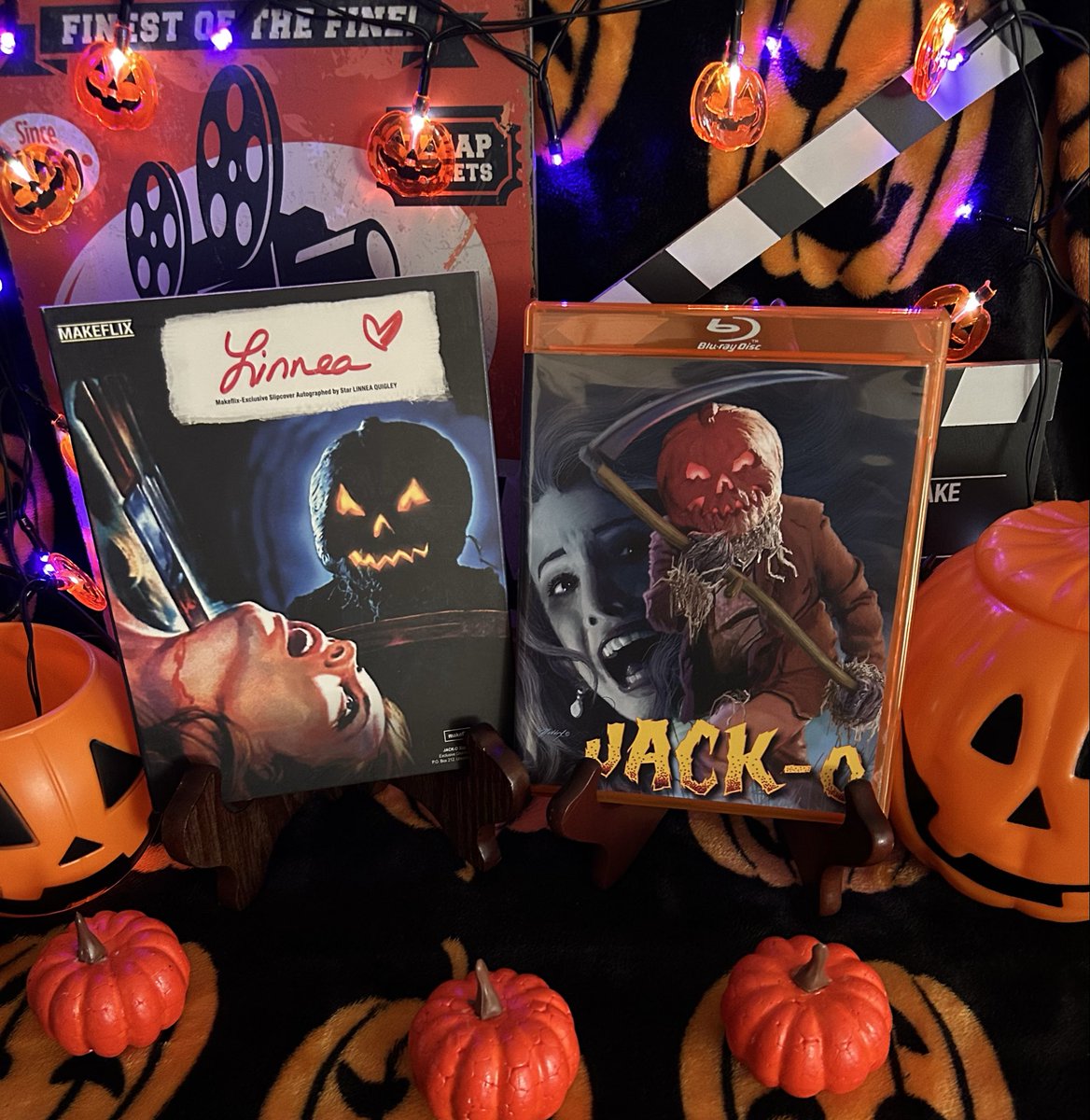 AdamintFresh's tweet photo. Halloween Pick. Jack-O (1995). On Halloween night a group of teenagers unleashes Jack-O, an evil warlock who swears vengeance on the Kelly family and the town of Oakmoor Crossing. Blu-ray @makeflix #JackO 🎃 #Halloween #PhysicalMedia https://t.co/5XjLfBiuJp