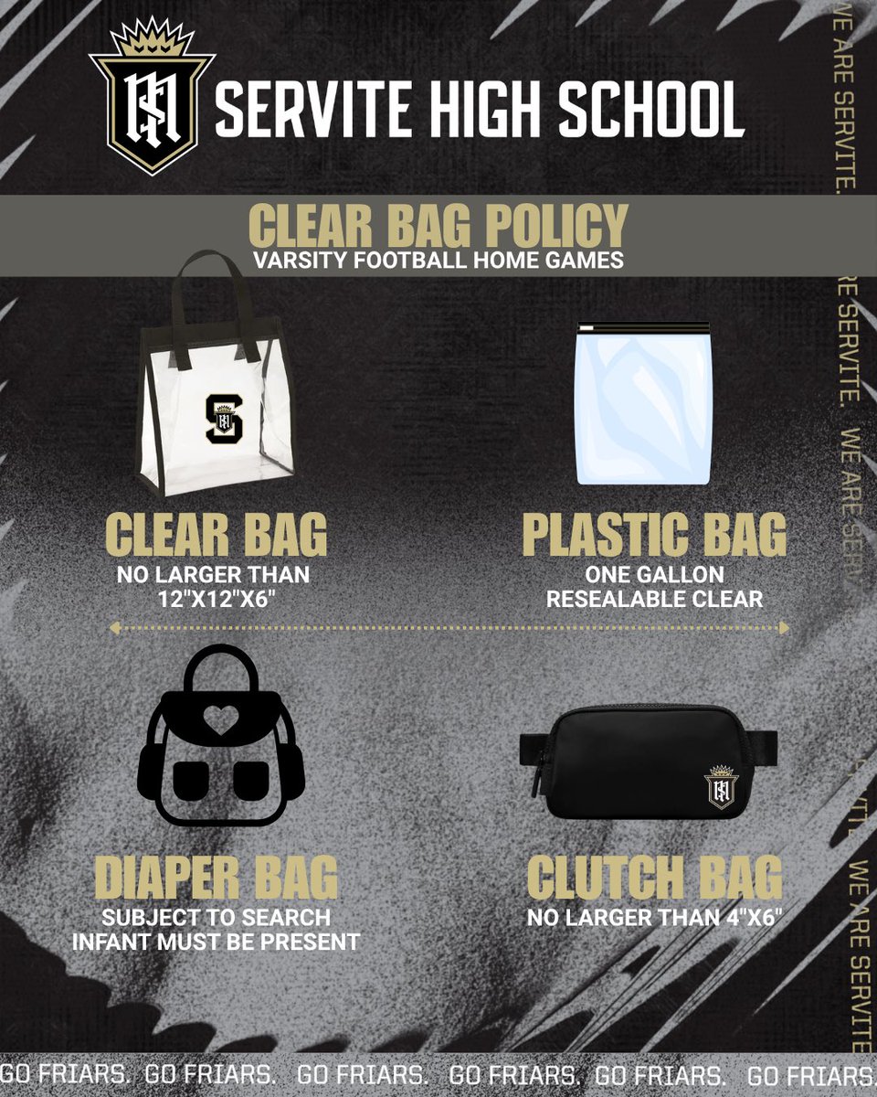 ServiteFootball's tweet photo. Trinity League play is here and we are headed back to OCC, this time as the road team. 

Can’t make it in person? Watch live on the NFHS Network! 

#credo #gofriars #weareservite https://t.co/zoe0pKUoNJ
