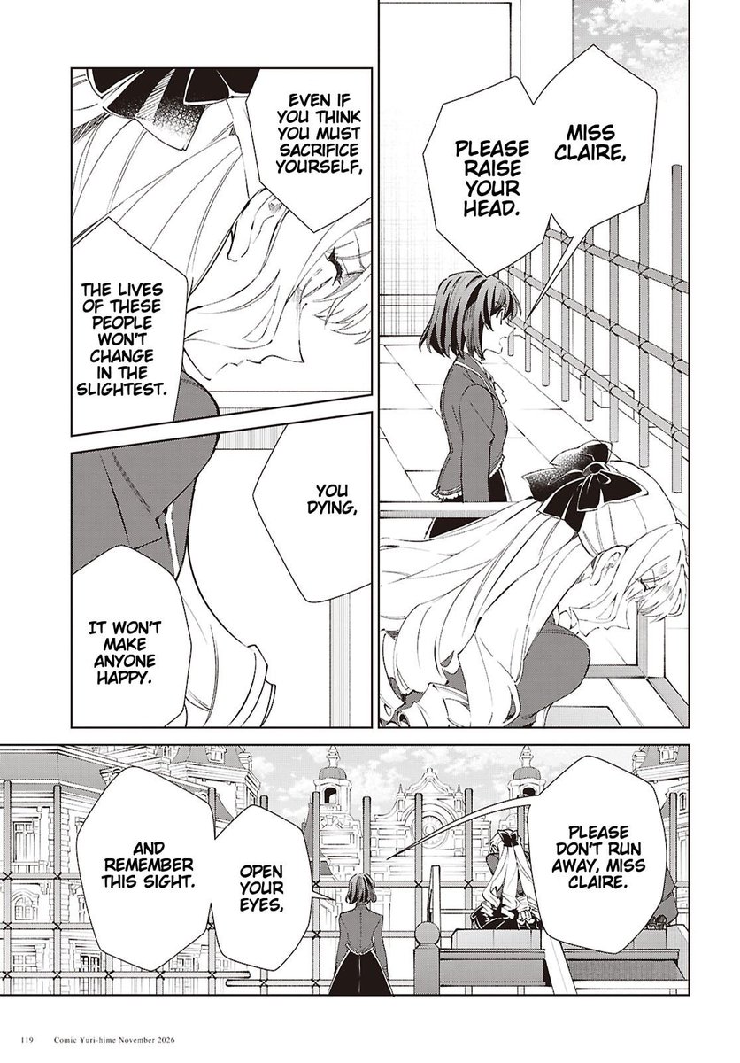 sassyprincessif's tweet photo. Chapter 65 is out since yesterday Rae is not playing about her future wife Claire   #yuritwt  #wataoshi #わた推し #私の推しは悪役令嬢 https://t.co/kg4sxI46i7