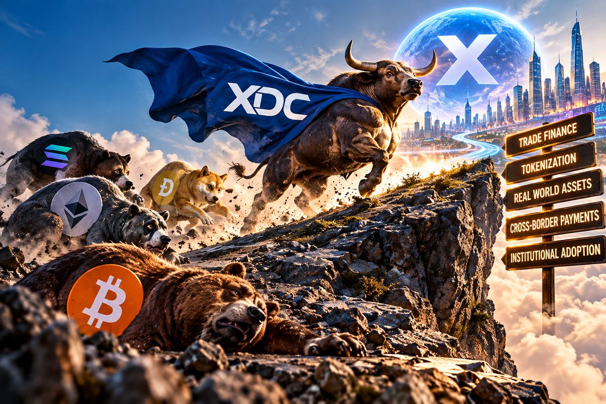 GridCognitive0's tweet photo. Markets can break your portfolio, not your conviction.
@XDCNetwork keeps building with low fees, fast transactions and trade-finance utility. 🫡

#XDC #Crypto #Blockchain #RWA #TradeFi #DeFi https://t.co/5NoflHK0Ru