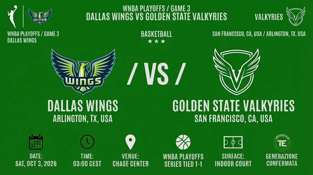 Deepnightpress's tweet photo. Dallas Wings vs Golden State Valkyries Gara 3 Pronostico WNBA: Player Props 03/10 #WingsVsValkyries #WNBA #WNBAPlayerProps #PlayerProps #BettingEdge #SportsBetting #Tipstereco
https://t.co/nlrrNzmY6L https://t.co/h5pO4Hm6Kh
