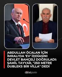 by_andersonnn's tweet photo. Bebek katili Apo'ya villa yapıldığı söylemleri var.

Aynı zamanda Alparslan Kuytul'da hücrede tutuluyormuş

Devlet Apo'ya iyi bakarken neden Alparslan hocayla bu kadar uğraşıyor ki? https://t.co/3jK0rCN0Tu