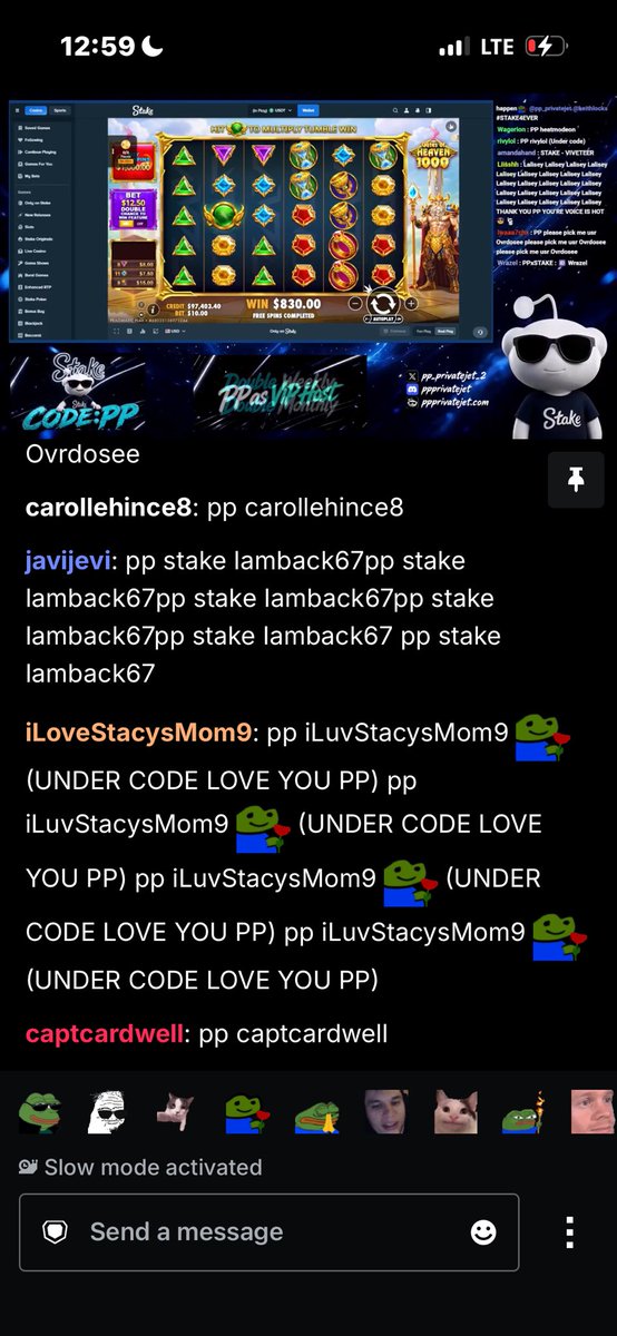 salsfx's tweet photo. @pp_privatejet_2 Thank you so much PP. 😎

my username is salsfx7 

You had an amazing stream last night. I was there all night. 

#PPSTAKE https://t.co/tQNHTYnpYX