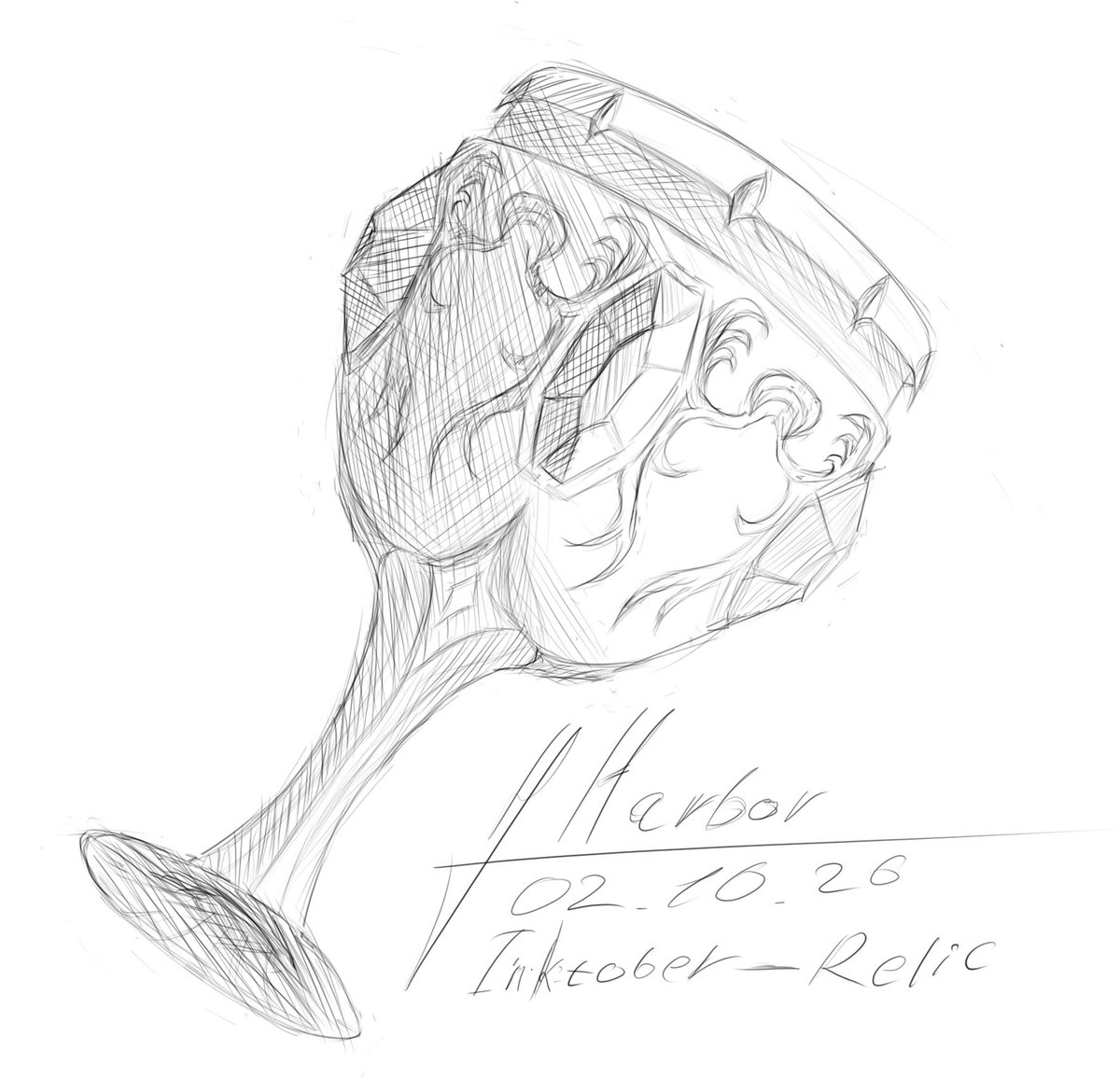 Harbor606's tweet photo. #ArtTwitter #digitalart #sketch #inktober

Присоединяюсь к Инктоберу. Тема на второе октября - реликвия! https://t.co/jGpt2E57c1