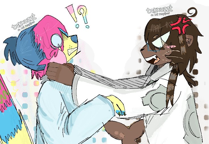 takxuzzt's tweet photo. art of my main OC and my friend's one :)
#OCㅤㅤ https://t.co/uOAqz0dQ7h