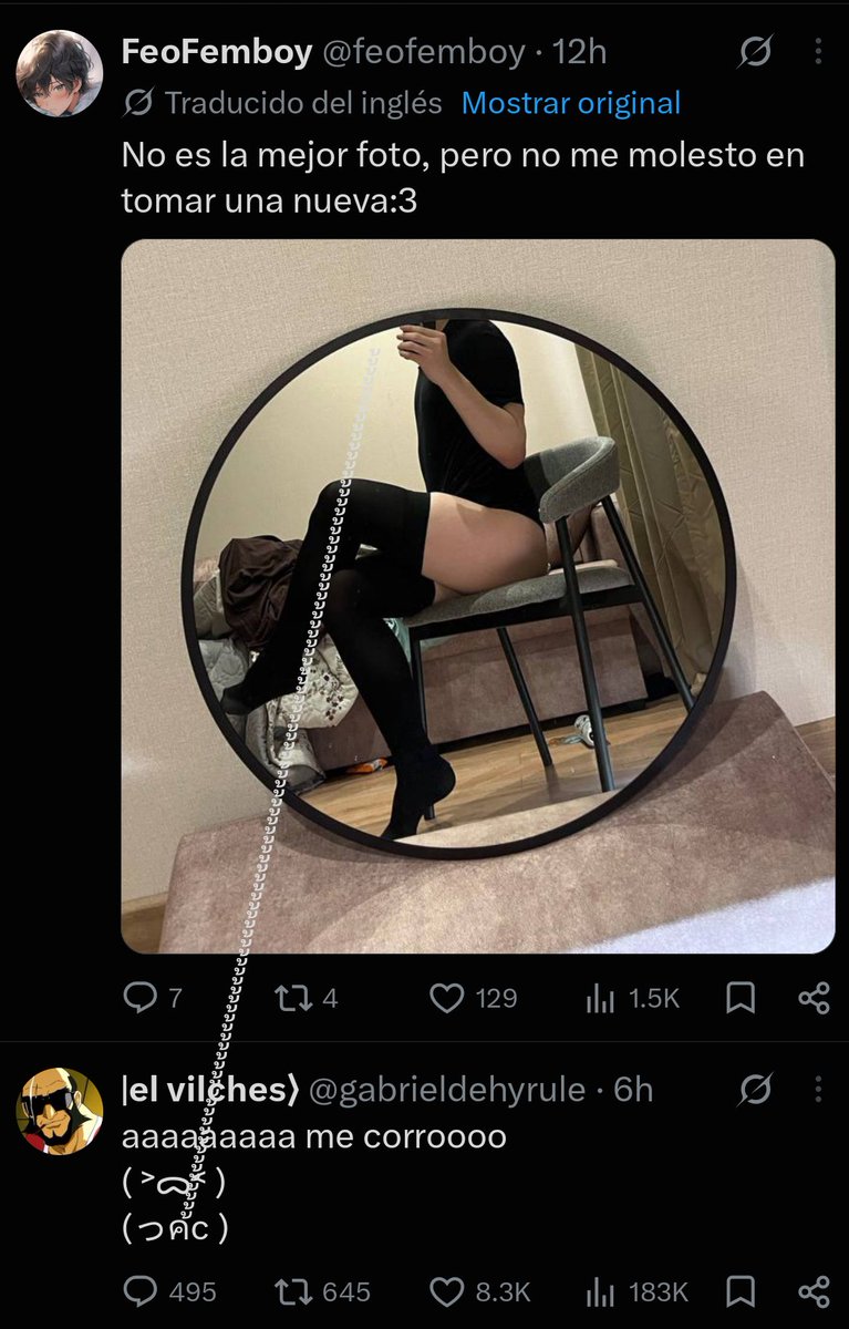 DioneTonto's tweet photo. Yo cuando me sale un femboy en  X

( Jeje se llama feo femboy ) https://t.co/VmTkZVBJuI