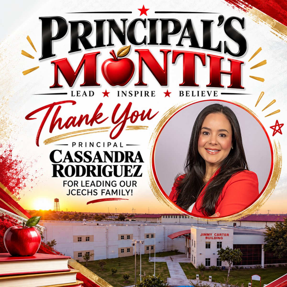 JCECHSRedWolves's tweet photo. 🍎 Celebrating Principal’s Month!  https://t.co/56C6KPJnol via @ParentSquare https://t.co/AsX7eXoQAj