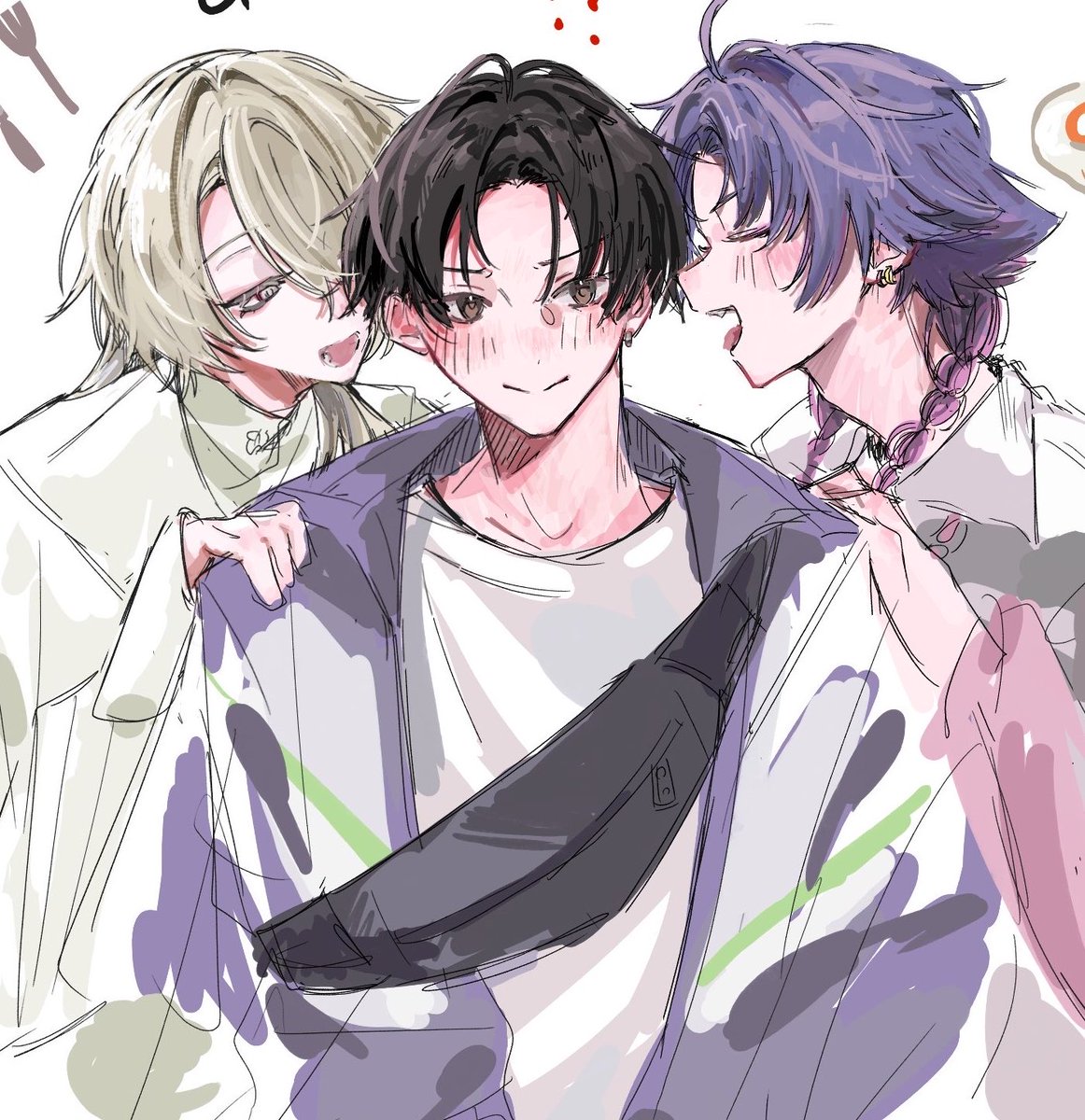 ma_ra_18's tweet photo. スイ楓　子タ楓

宇宙人サンド☄️🍁👾 https://t.co/gOxaYRrWRv