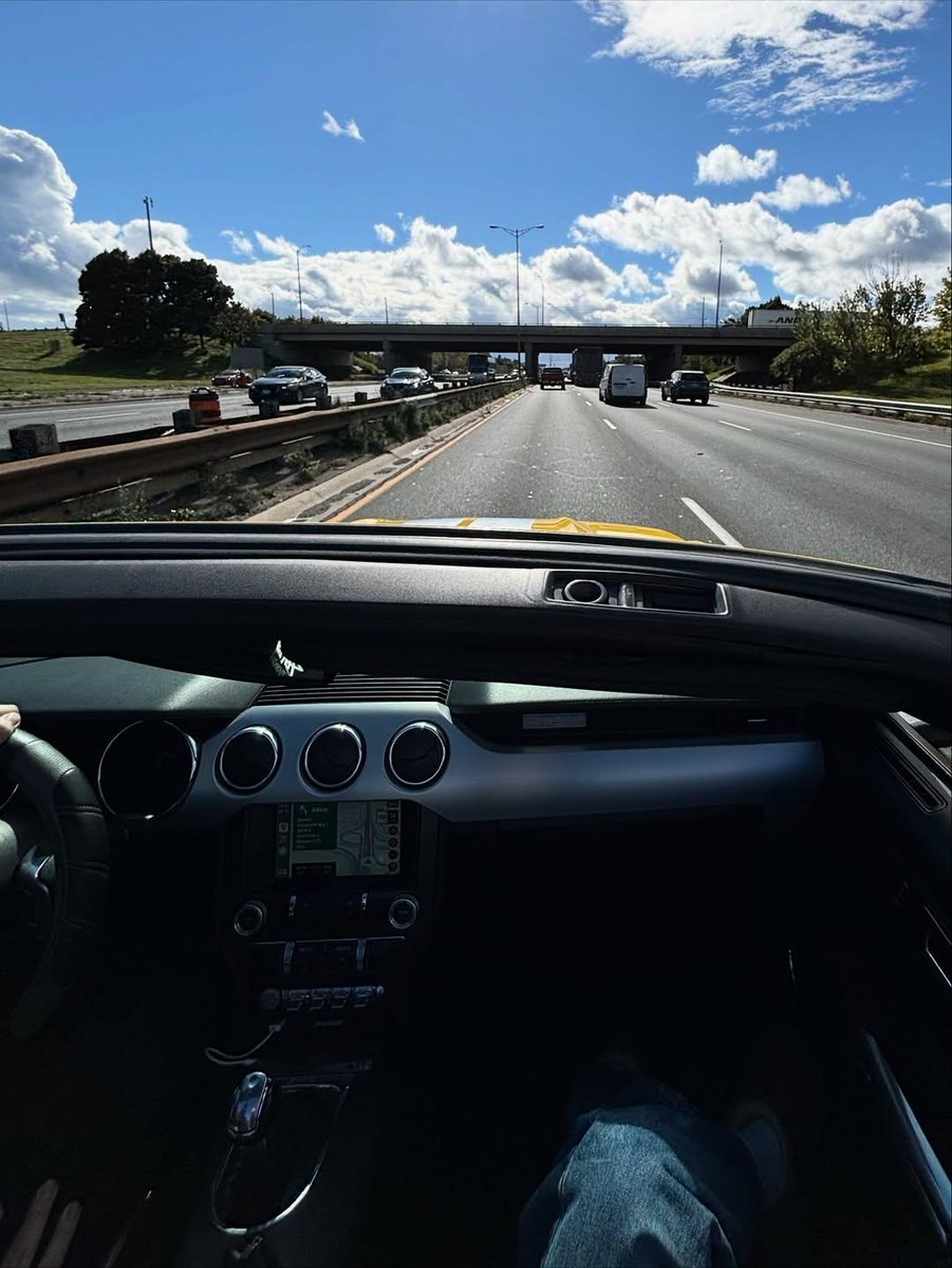Kora17a's tweet photo. Top down, blue skies, no rush https://t.co/KS2gvjJ8XA