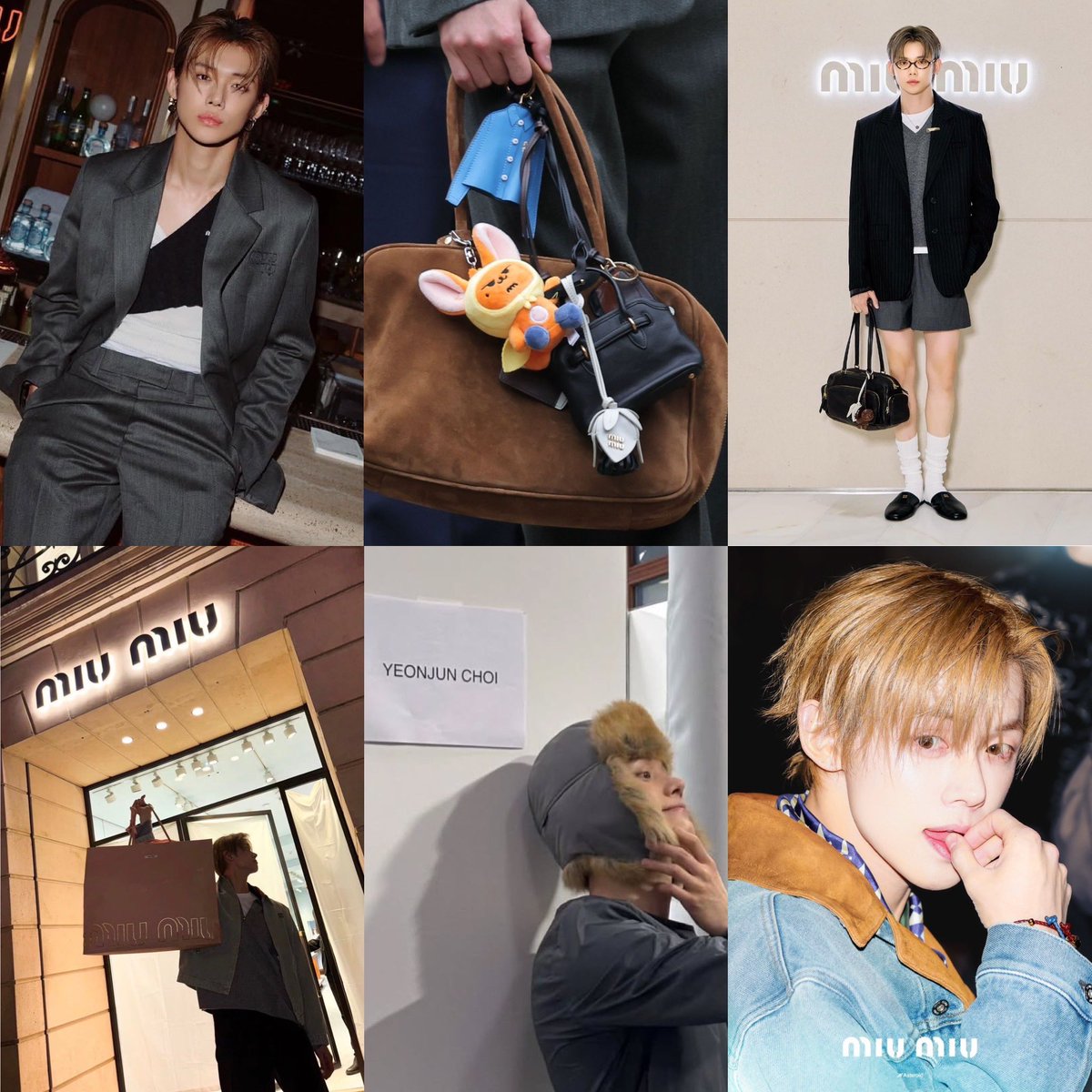 closetobeomgyu's tweet photo. a man so iconic a brand waited two years for him to have time for them, made him first male korean artist to attend their fashion week, first male friend of the house, got him to walk a runway, allowed him to wear his own merch at pfw, made custom outfits for his performances https://t.co/cEm5U49TJn