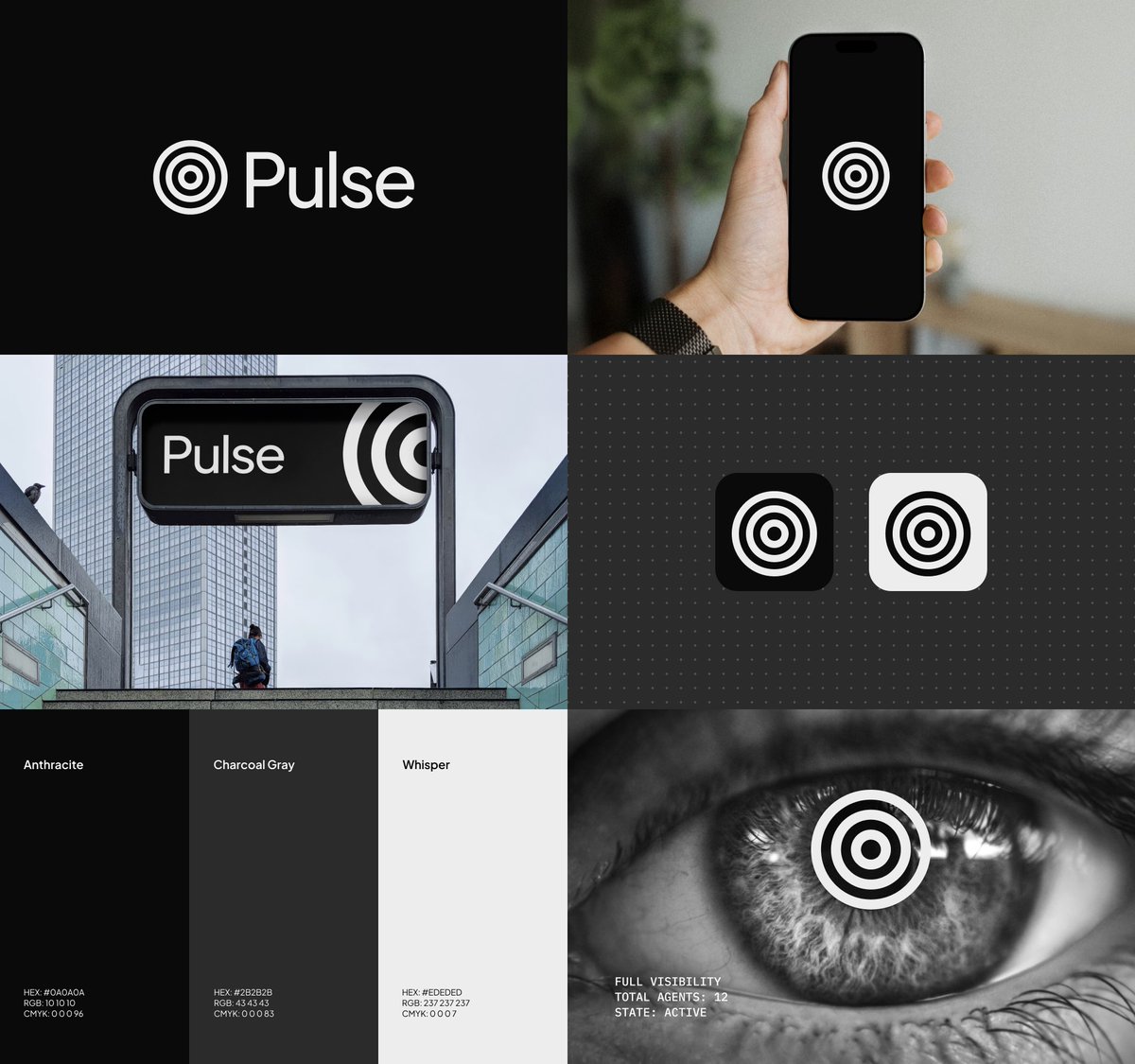 aquajpg0's tweet photo. Branding for Pulse, a platform for watching your agents.

Quiet and trustworthy👁️ https://t.co/1UJnXi23BI