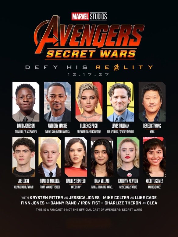 mcu_timeline's tweet photo. 🚨A good portion of 'Avengers: Secret Wars' has already been filmed simultaneously during the production of Avengers: Doomsday. 

The official start of production in January is completely fine, so don't worry about that.

There is no “delay” in the filming.

Via: James Mack https://t.co/FjBPC0mOPo