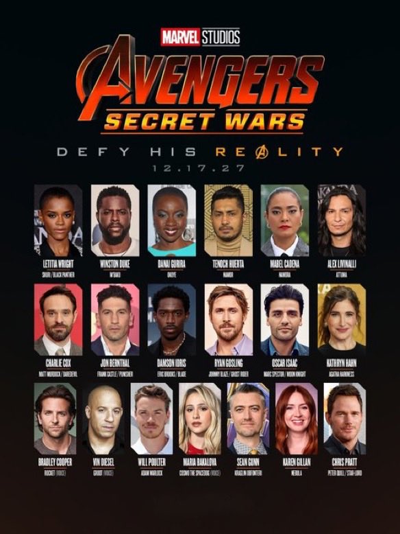 mcu_timeline's tweet photo. 🚨A good portion of 'Avengers: Secret Wars' has already been filmed simultaneously during the production of Avengers: Doomsday. 

The official start of production in January is completely fine, so don't worry about that.

There is no “delay” in the filming.

Via: James Mack https://t.co/FjBPC0mOPo