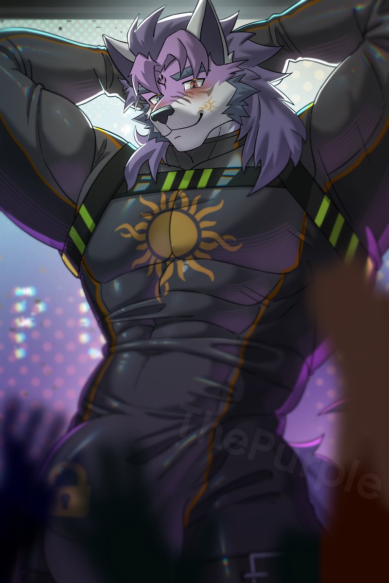 ThePurpleZi's tweet photo. 🪩��店狂欢🕺
嗯哼~你的手在摸哪里呢？😜
🎨：@BeijiuM 
Oh，I love it！😍 https://t.co/tsZHXgFsY1
