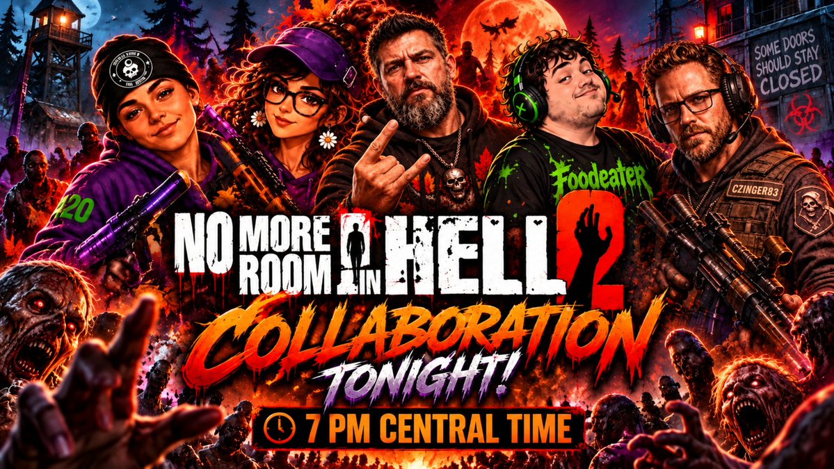 ShawnIsFear's tweet photo. Moshers: I will be live on @Twitch & @V3RTICALPIX3L tonight @ 7pm CT playing @nmrih 2 with some amazing friends in the #covenstreamteam ! LFG!
#ShawnIsFear #vpzone #twitch #streamer #communitynight #nmrih2 #horrorstream https://t.co/UnFMOmvZK9