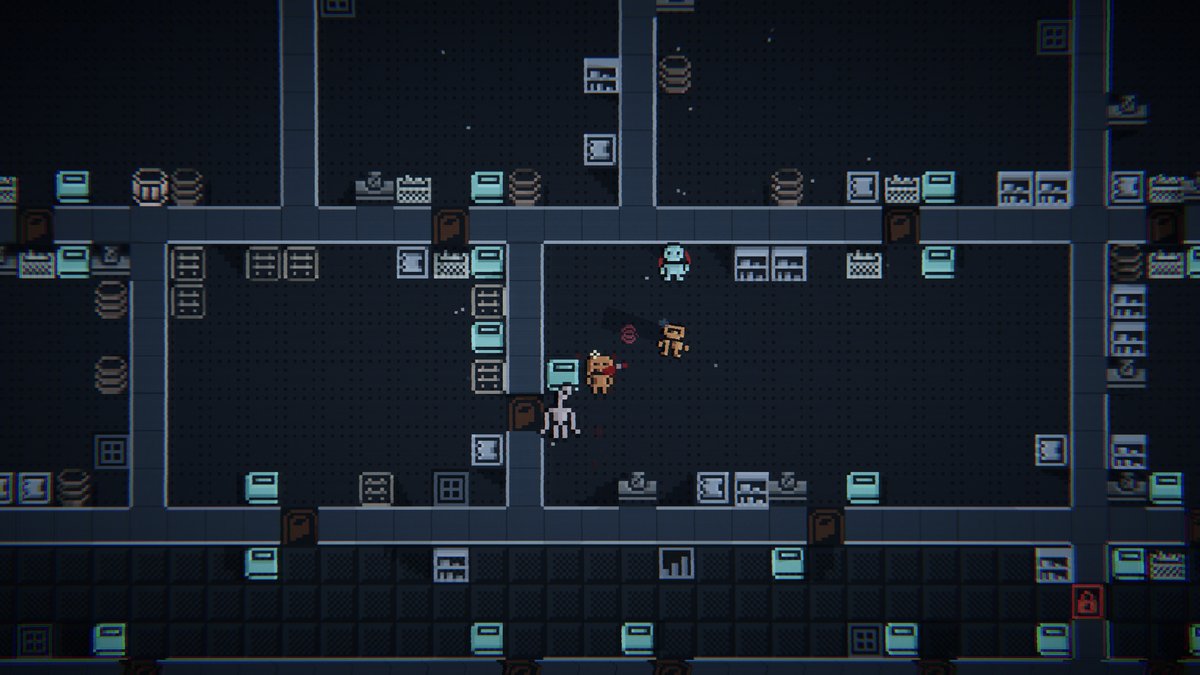 bdsgnlstudios's tweet photo. What happens if you take a traditional roguelike, drag it into the modern era, and force it to survive a slasher movie? 🔪

That's basically what I'm making.

Turn-based horror sandboxes, systemic violence, unpredictable killers, and runs that generate their own stories. 📼