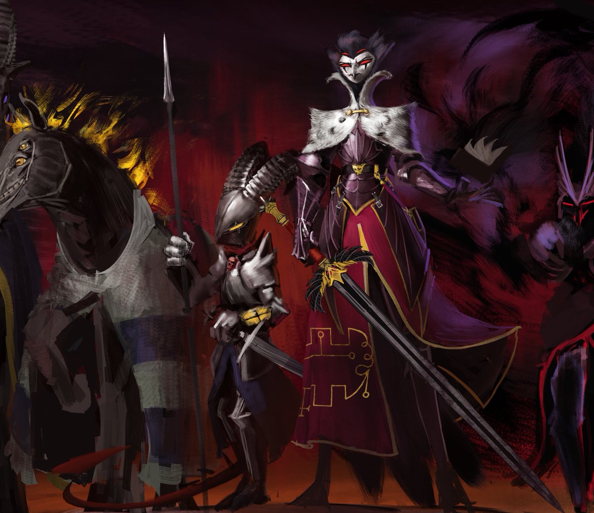 pav_prokop's tweet photo. YES! Finally, merch has dropped that resonates with me in terms of character design! 👏

I also found an old art sketch of mine, and I think it’s a great excuse to draw some epic art of Goetia.
#HelluvaBoss‌ https://t.co/IJBXEFVAV9