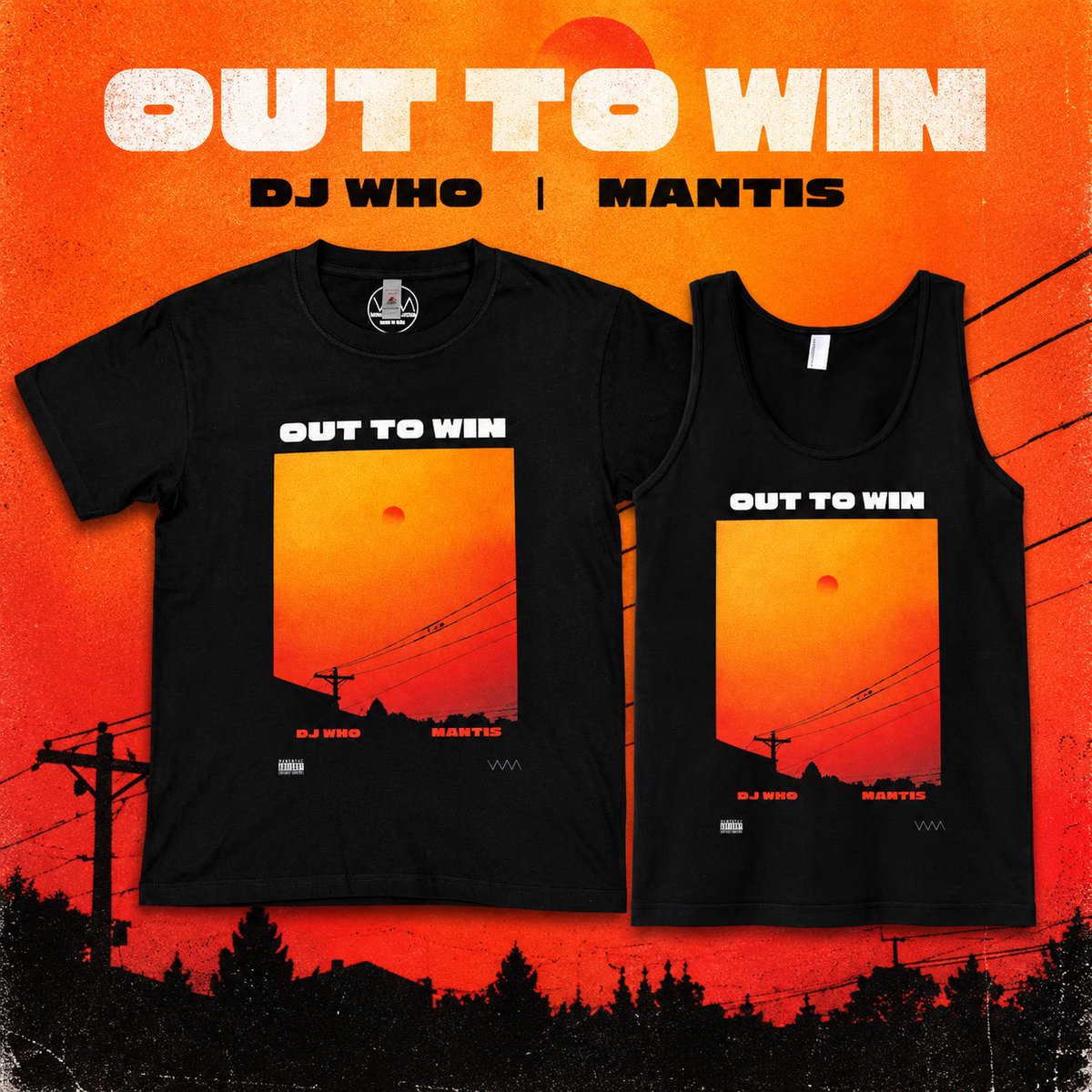DJWho1's tweet photo. OUT TO WIN — COMPLETE BUNDLE 📼💿👕

DJ Who &amp; Mantis. No streaming. No DSPs. Physical only. @WHOSMUSICLLC 

💿 CD + 📼 Cassette
👕 Official merch (T-Shirt &amp; Tank)
🎵 MP3 download included

Only 100 CDs &amp; cassettes pressed.

Available now at https://t.co/3GR4LyxCfT https://t.co/AZ3IS2tipJ