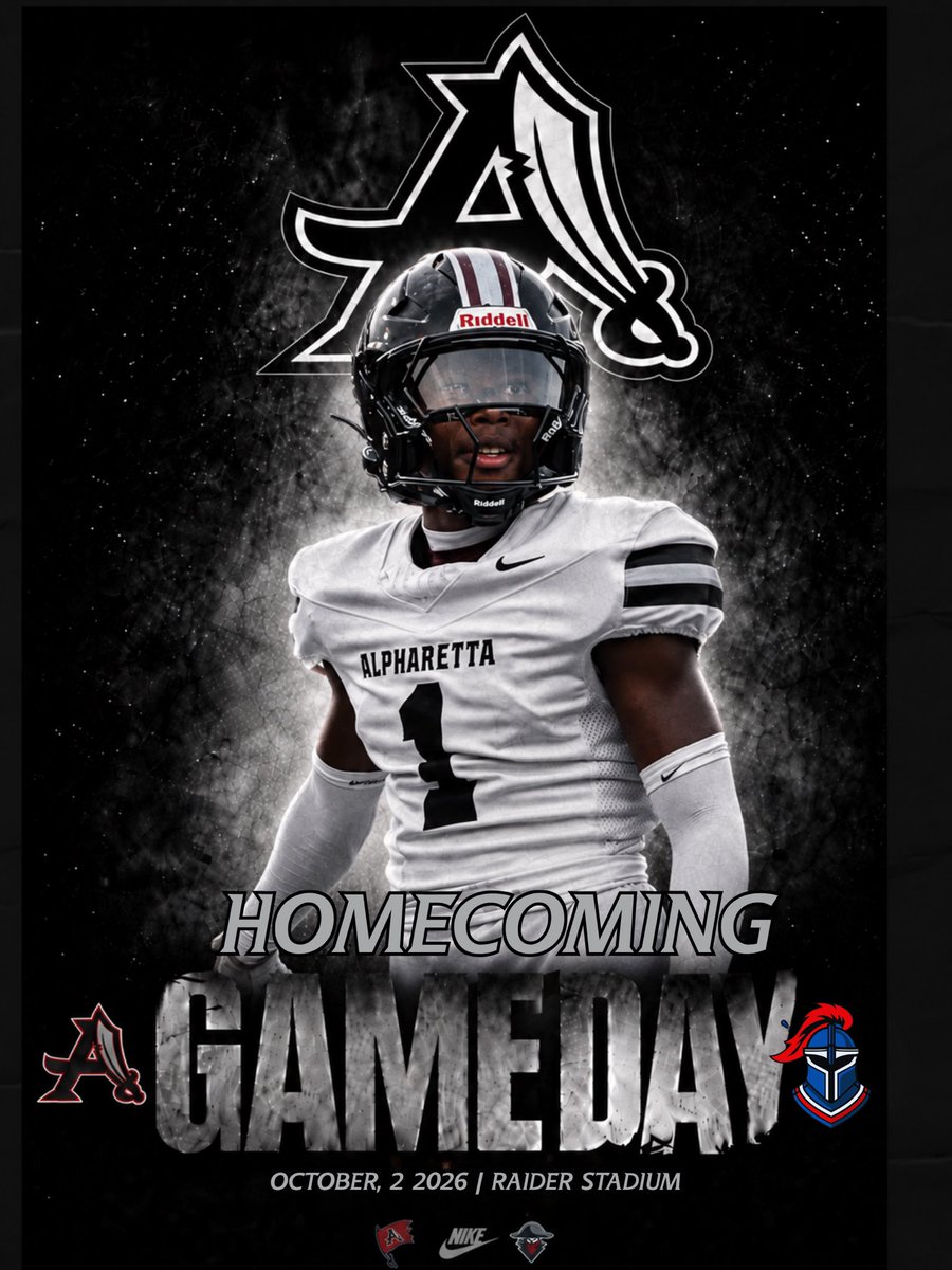 AHSFootball's tweet photo. GAMEDAY
Homecoming Game
Alpharetta vs. Riverwood
Theme for tonight is Neon Wars
#AllinAllRaider #BurnTheShips https://t.co/2OUN3Y61zs