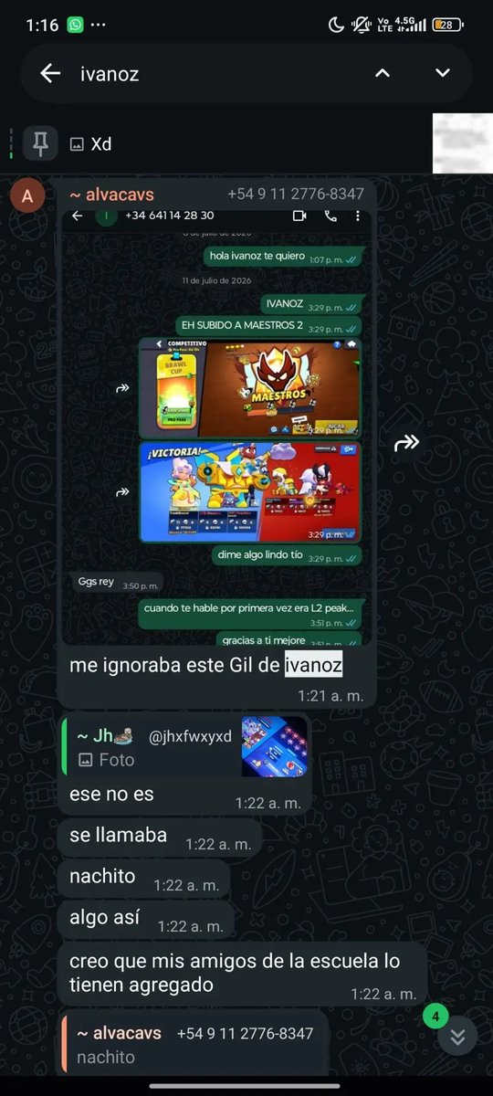 VALVA1N's tweet photo. Deseguro fue Valvain quien mando el número de ivanoz en un grupo de varias personas con la excusa de que "nadie estaba despiertos" https://t.co/yw6NVLtrWa