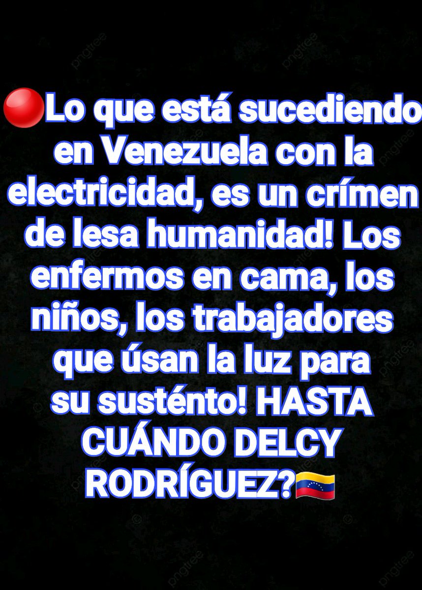 Ruben7870's tweet photo. @NayibBukeleDice @realDonaldTrump Hasta cuándo Delcy Rodriguez se quiere quedar atornillada en el poder, cuando nadie la ha elegido? Ya basta ! Delcy Rodriguez, gracias a su socialismo y al de Maduro, el pueblo pága las consecuencias del róbo y el saquéo? No son sanciones! ES LA CORRUPCIÓN! https://t.co/EleHvpTh3P