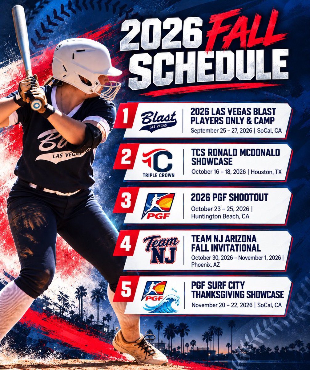 Gchristmas25's tweet photo. Upcoming Schedule!!!!!! Can’t wait for this season ❤️💙

@Diamondaddicts @Fastpitchwatch @ExtraInningSB @los_stuff @PrepSoftball @SportPrepX @SoftballDown @Softball_Home @SoftballClips https://t.co/1kHANwgGmC