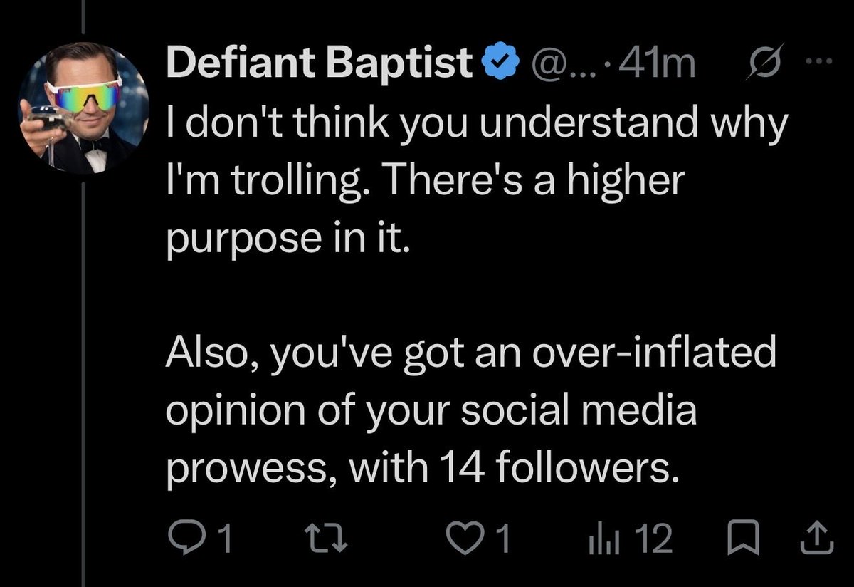 MatthewLisdusm's tweet photo. @EliMcSwole @jonharris1989 And this is who you made bedfellows with. He’s either a Fed or delusional. But, he’s got that masculine social media prowess. https://t.co/kVLaIW99J4