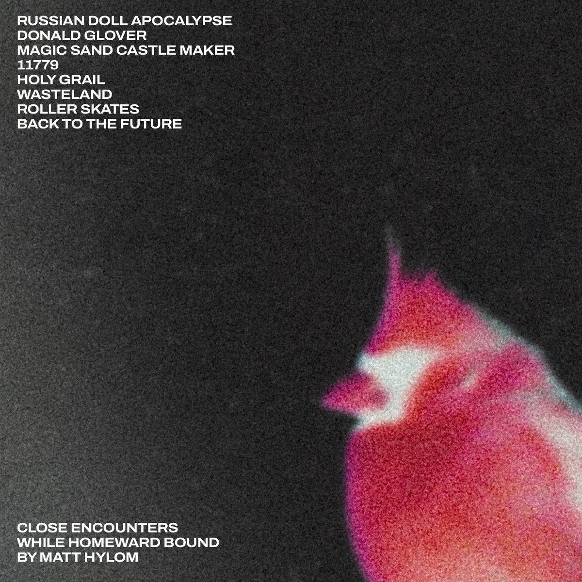 MattHylom's tweet photo. A new chapter starts next week.

My album “Close Encounters While Homeward Bound” comes out 10/9. https://t.co/teCeyAgt5h