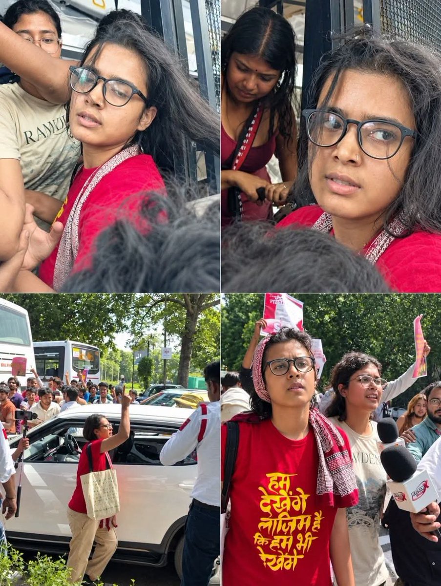 SantoshkAzad's tweet photo. आज के संघर्षों के दौर में अगर कोई आवाज़ अन्याय, समानता और अधिकारों की बात करती है, तो वह बदलाव की उम्मीद बन जाती है।

नेहा बोरा का संघर्ष हमें यह संदेश देता है कि परिवर्तन केवल शब्दों से नहीं, बल्कि साहस, निरंतर प्रयास और सामाजिक न्याय के प्रति प्रतिबद्धता से आता है।

 #क्रांति https://t.co/1tZ76YzRql