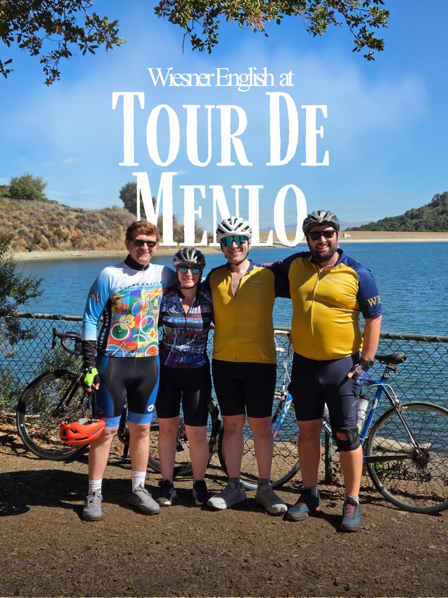 weworkinjury's tweet photo. Last Saturday, we had the opportunity to participate in Tour de Menlo fundraiser hosted by Menlo Park Rotary. Wiesner English PC enjoyed a scenic bike ride and contributed towards providing need-based college scholarships to local high school seniors! https://t.co/REsLHJTdRa