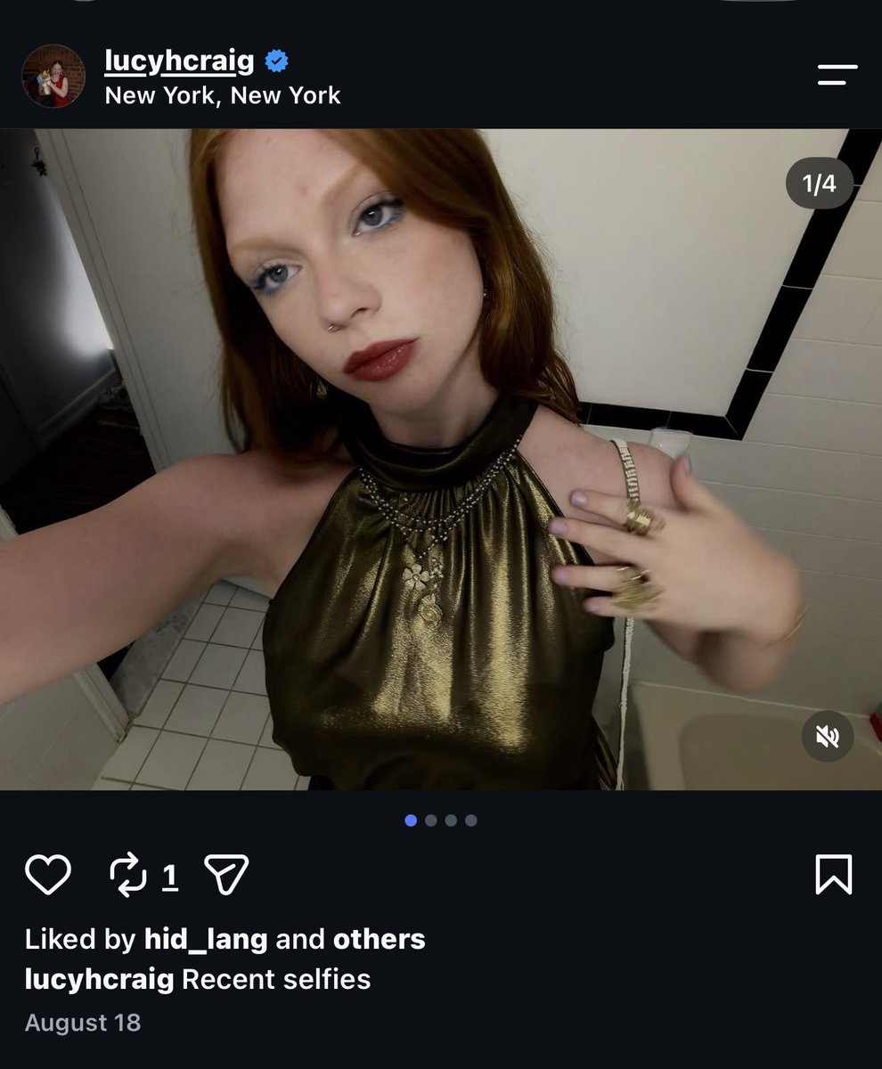 76LibertyAlways's tweet photo. From what I can see, Lucy Craig seems to be enjoying life and posting pictures like everything is completely normal. #Slut #NotAVictim https://t.co/Gb7LzLj1zL