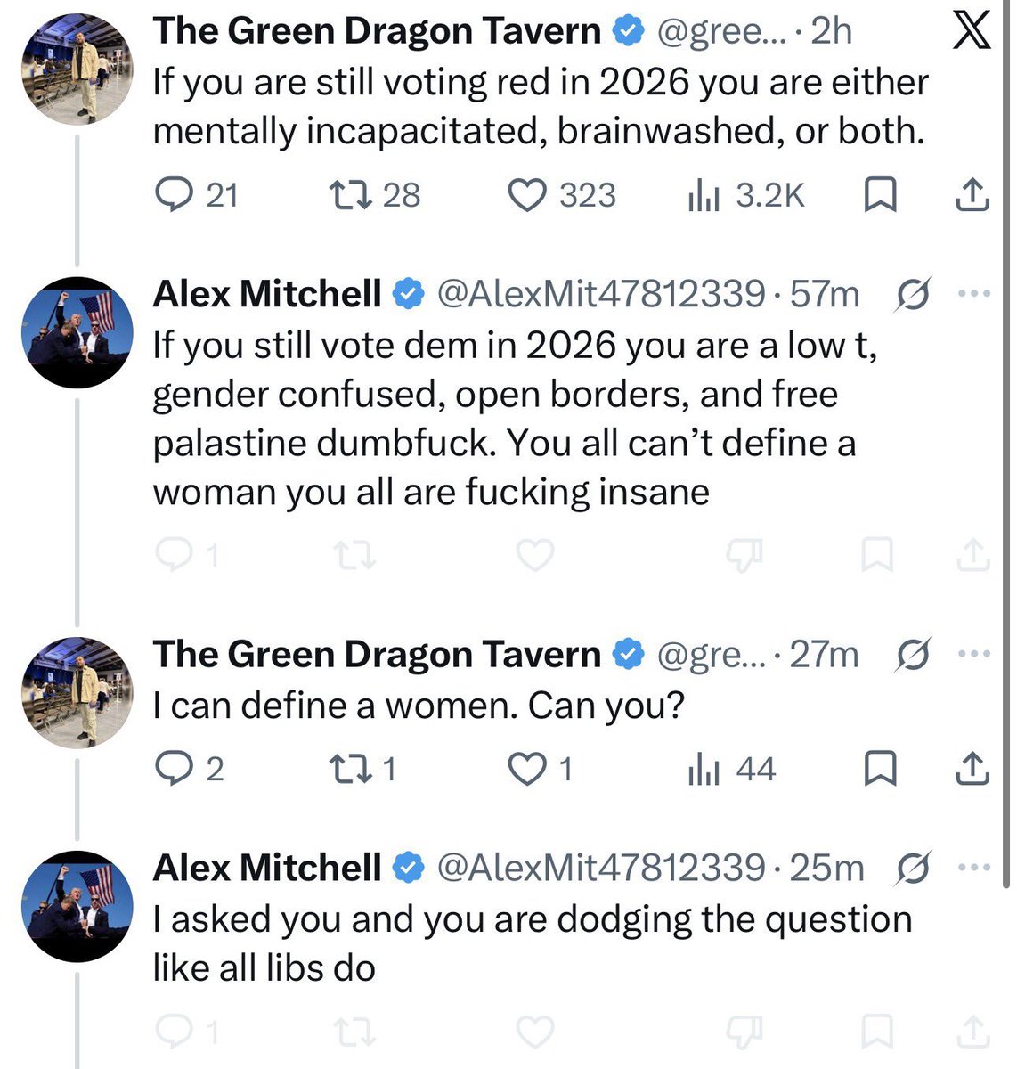 veedoot3's tweet photo. @CloutBuddy @Gal_WPSite @Polymarket Sure whatever you say man. Apparently being pro palastine is a leftist thing according to diehard magas. But sure no “side” really loves him https://t.co/u8vWMrYebY