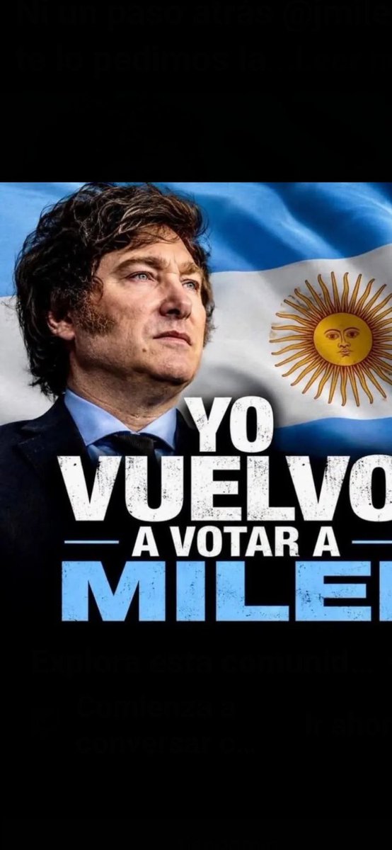 LAILAsssss's tweet photo. @clarincom Vamos @JMilei #VLLC #LLA #QueElEsfuerzoValgaLaPena #Libertad 💜🇦🇷💜💪 https://t.co/TeU0zTav2u