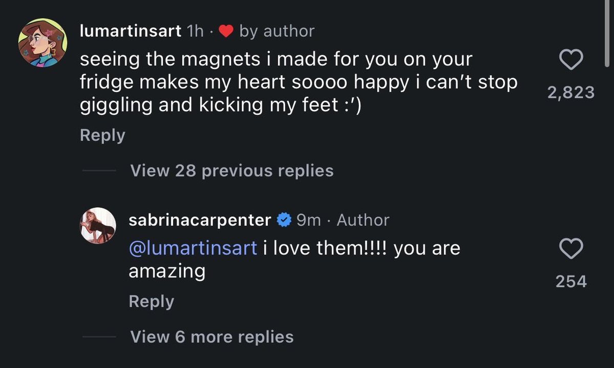 missdumbnpoetic's tweet photo. sabrina is so sweet❤️‍🩹😭 https://t.co/s2frwF7goD