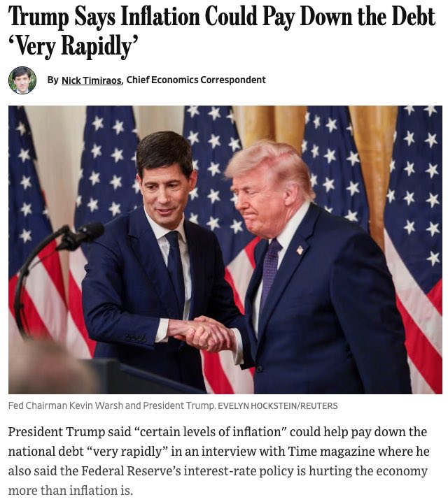 jackmallers's tweet photo. Unfortunately, it seems governments are offering us all two choices:

1. They default on their debt
2. They pay us back in worthless paper

It’s never too late to buy bitcoin. https://t.co/cfok7UaY2n