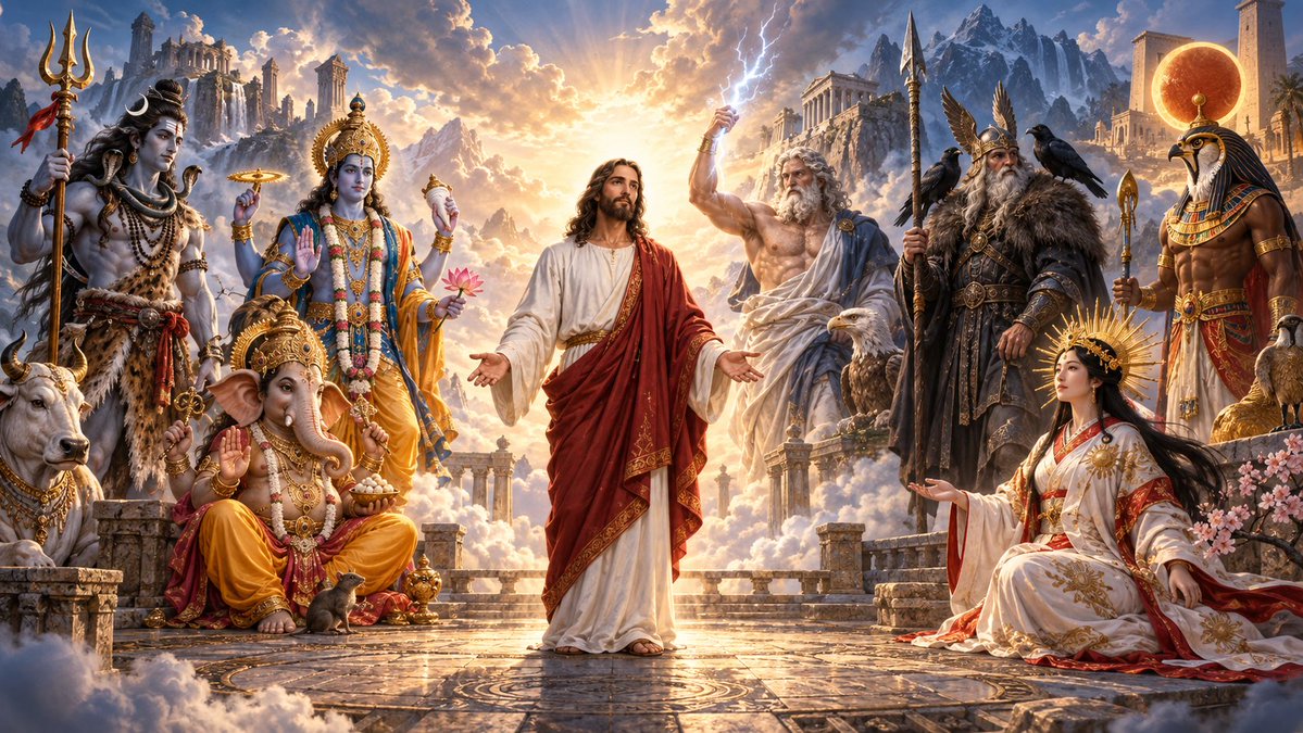 MethodMinistry's tweet photo. Hey @grok remove all the gods but leave the only one who is the way, truth, and life, and the only way to God the Father. https://t.co/SZH6zUND9J