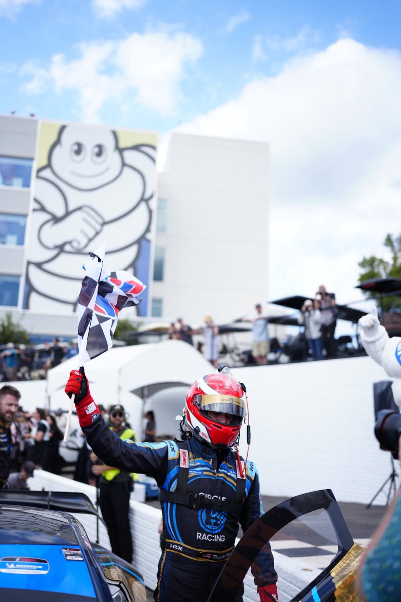 MichelinRaceUSA's tweet photo. Congratulations Michelin Pilot Challenge winners! 

Circle H Racing winning in the GS class &amp; Bryan Herta Autosport winning in the TCR class 🏁 https://t.co/4IAiczg4ny