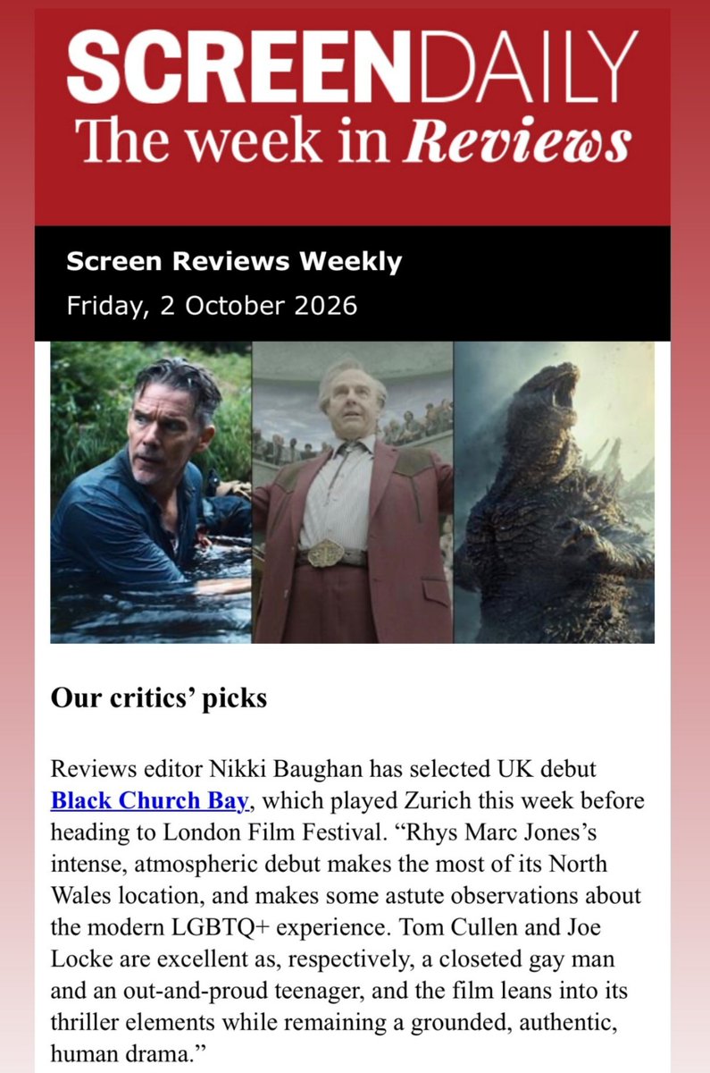 reiislocked's tweet photo. black church bay being among screendaily critics' picks iktr 🙂‍↕🙂‍↕🙂‍↕ https://t.co/WWdKLRFjSJ