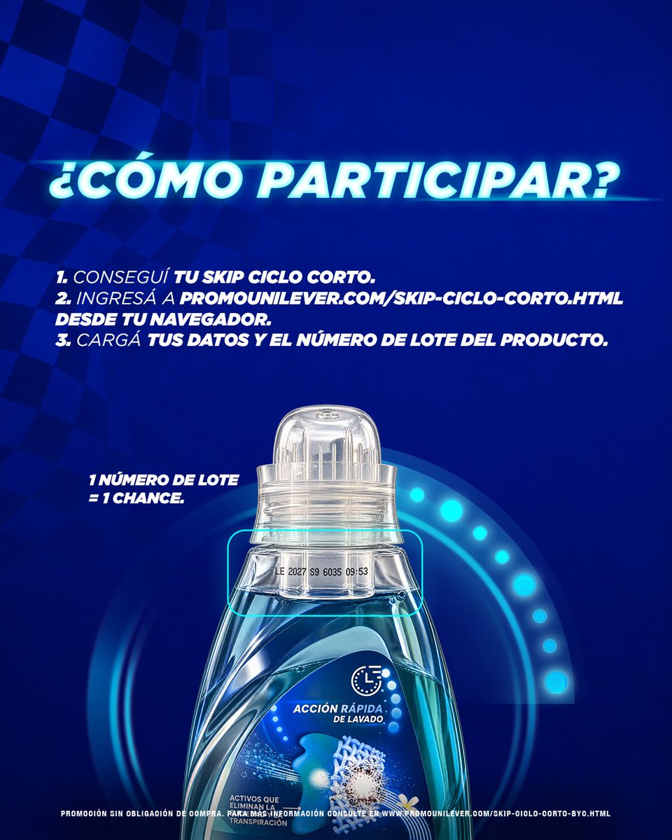 Skipargentina's tweet photo. 🏁🇧🇷 Skip te lleva a Interlagos para alentar a BWT Alpine Formula One™ Team.

Conseguí tu Skip Ciclo Corto, cargá el número de lote en el link de nuestra bio y participá por un viaje a Brasil para vos y un acompañante.

Tenés tiempo hasta el 19 de octubre para participar. https://t.co/GuJympuVpp