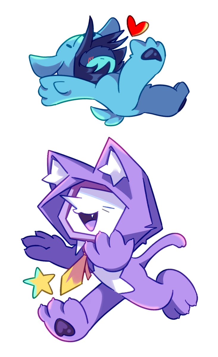 TeYu_OuO's tweet photo. ❤️💜
#deltarune #kris #tenna https://t.co/7j37Lu76oo