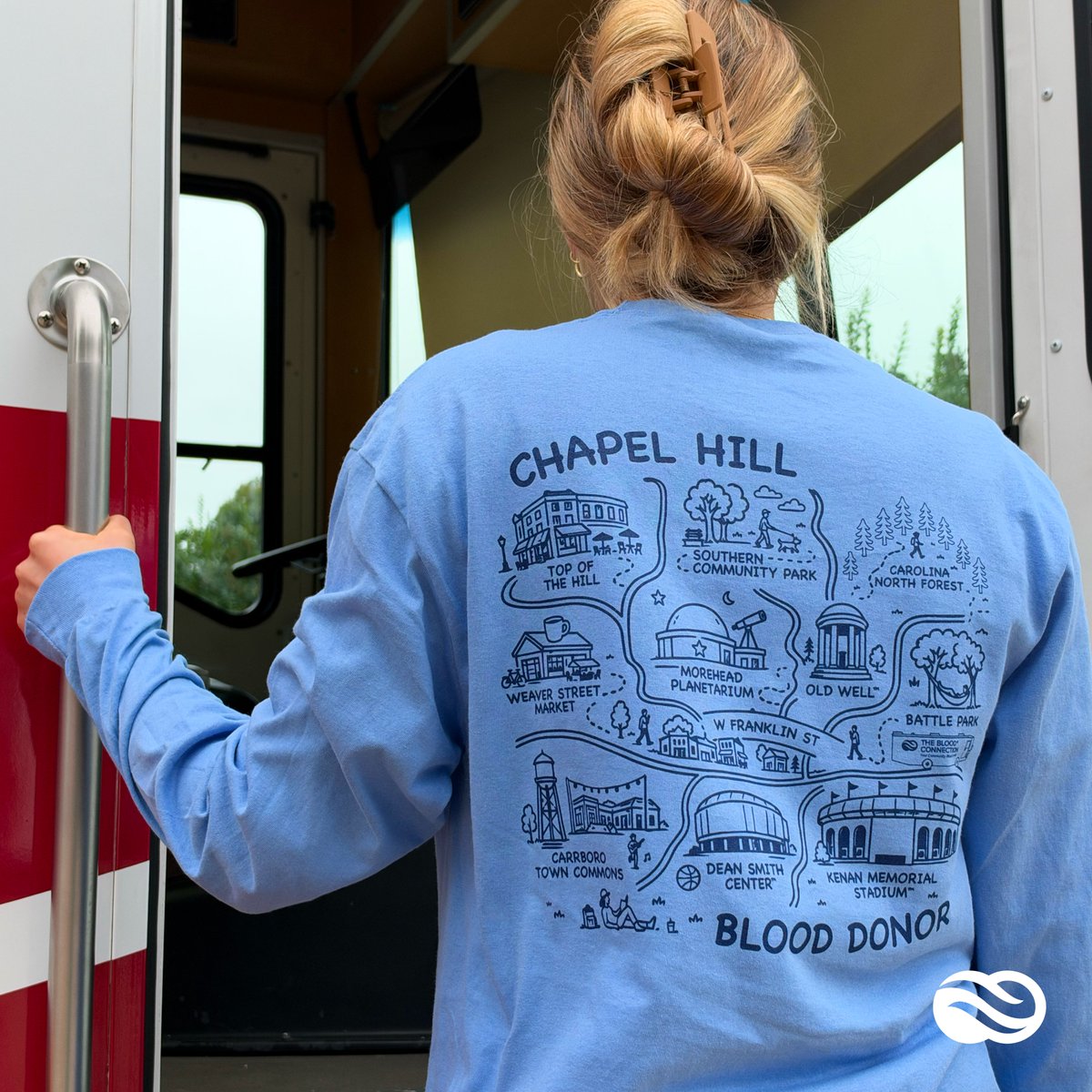BloodConnection's tweet photo. Give blood and look good doing it when you give blood at UNC on Thursday, October 8th. Earn $20 TBC Rewards + an exclusive Long-Sleeve*. *while supplies last.

📌Morehead Planetarium
📌Adams School of Dentistry
📌Frank Porter Student Union - Inside
📌Frank Porter Student Union - Outside

🔗https://t.co/TmeqTsGO0g