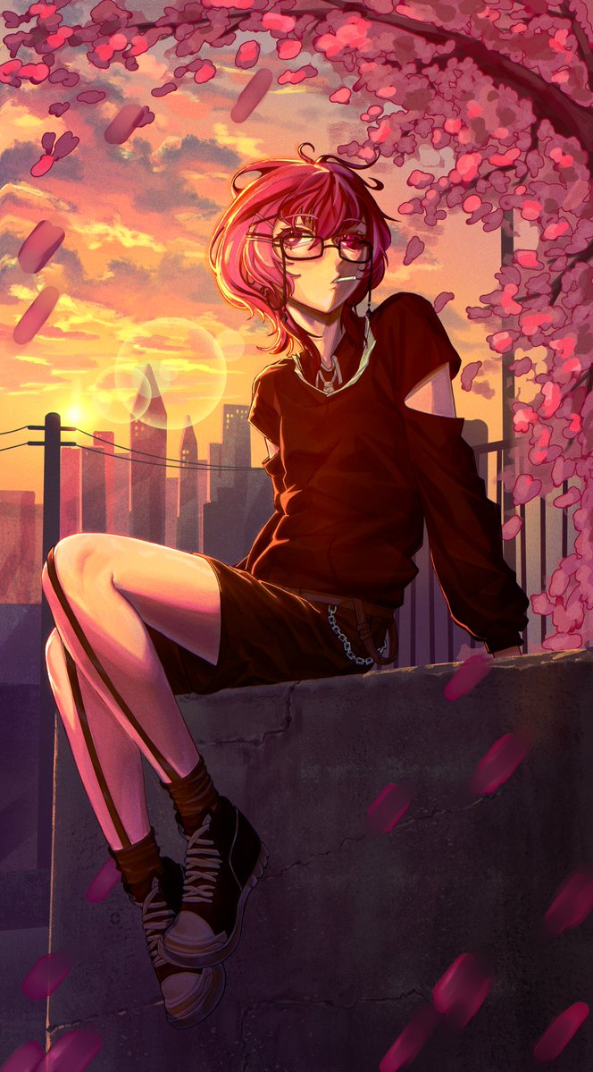 Maikittos's tweet photo. Sakura #illustration‌‌ #drawingㅤㅤ https://t.co/yCdZPcH1Vz