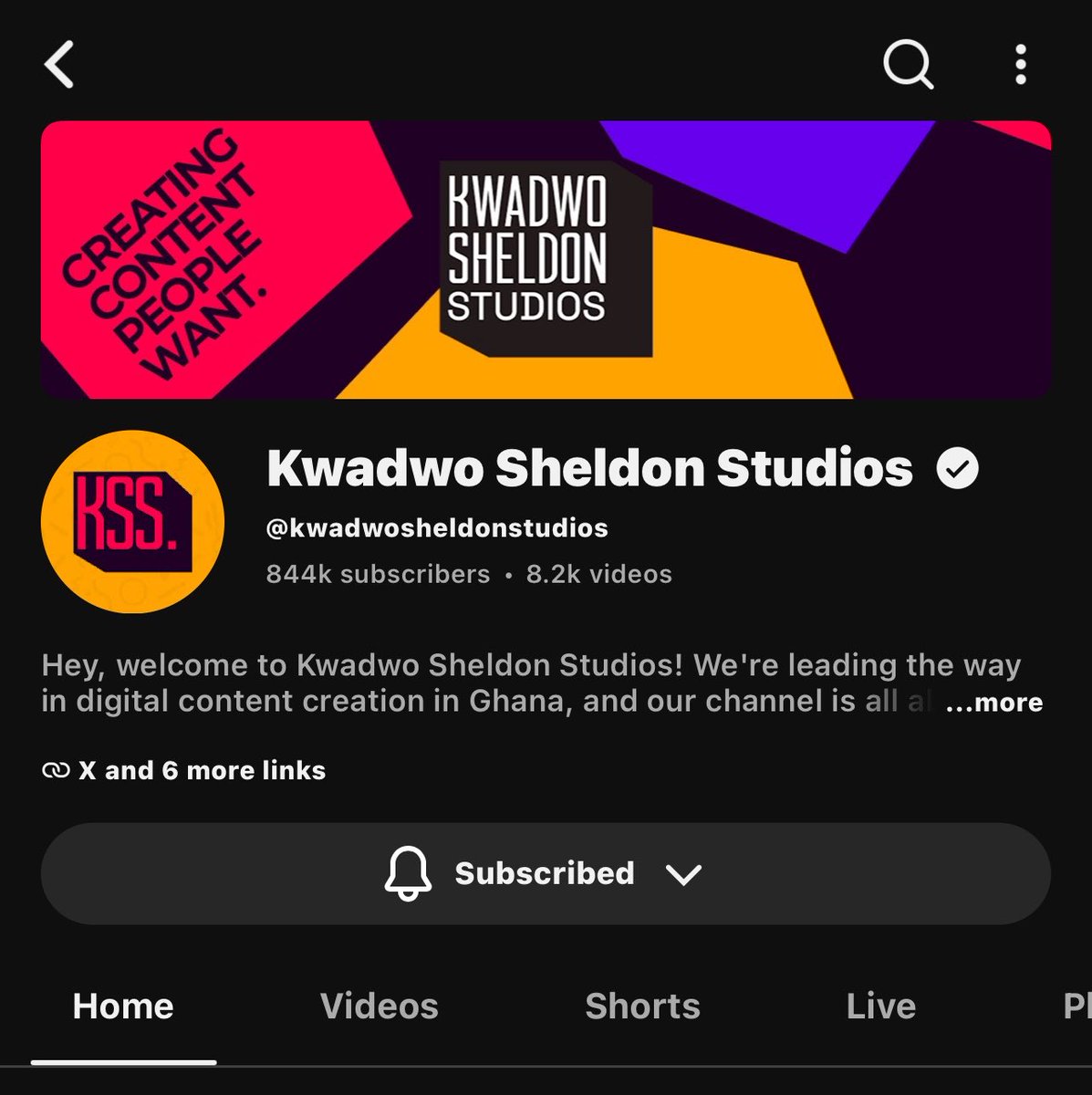 Esinkumabakofi's tweet photo. @ChristDeKing TV3 has more subscribers on YouTube than the self acclaimed biggest new media outlet in Ghana.
Nb: TV3 doesn’t ask viewers to subscribe to their channel. 
Don’t disrespect traditional media.
You can brag about company without disrespecting the other https://t.co/MtLbCHVKAN