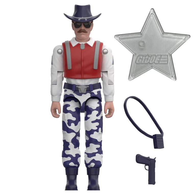 _CIAD_'s tweet photo. More images of Wild Bill from G.I. Joe ReAction+ 250th Wave 08b, dropping on October 8th as part of Walmart’s Collector Con. 

Thanks again to @toyhuntersholler for the heads up! #surveillanceport

#gijoe #super7 #walmart https://t.co/7POAs9M2P1