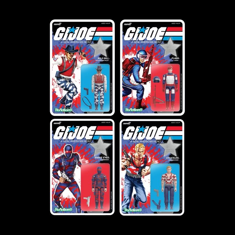 _CIAD_'s tweet photo. More images of Wild Bill from G.I. Joe ReAction+ 250th Wave 08b, dropping on October 8th as part of Walmart’s Collector Con. 

Thanks again to @toyhuntersholler for the heads up! #surveillanceport

#gijoe #super7 #walmart https://t.co/7POAs9M2P1