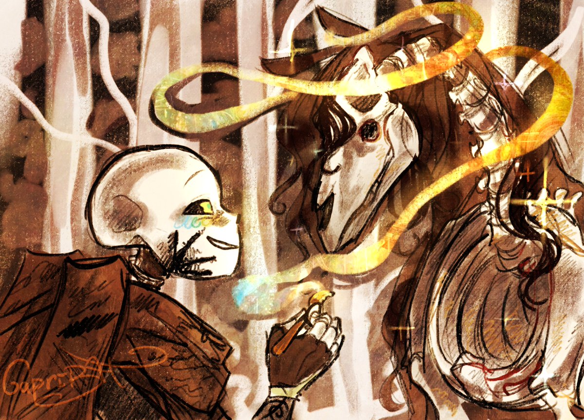Caprisunbat's tweet photo. Horsie...

#inktobertale2026 #inksans https://t.co/Fj6NoZBSiv
