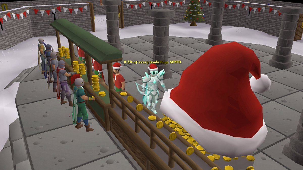 santahatgp's tweet photo. On Santa Markets, every swap, 0.5% buys solana:3c7mmVSyEH8jfZXgxvpLsETtko1Y16DyRJ5XYB4snhGt. https://t.co/KfClYJVAtG